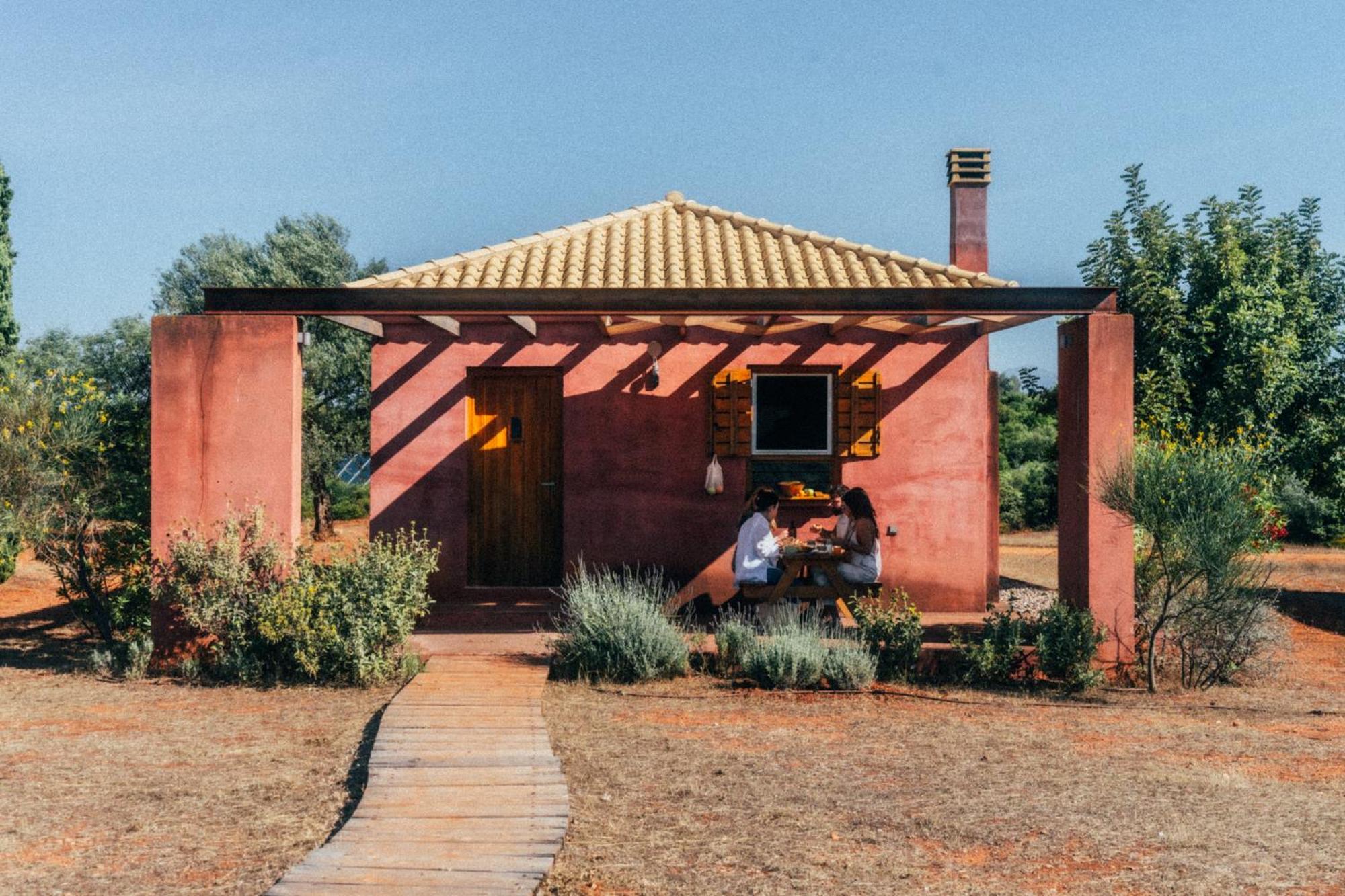 Hotel Eumelia Organic Agrotourism Farm Goúvai Exterior foto